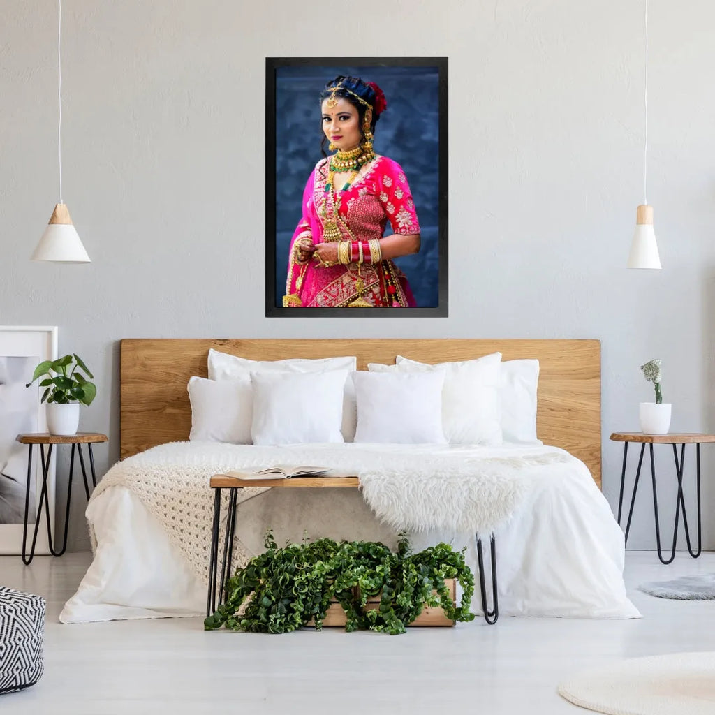 Personalized Single Photo Frame (8x12) for Sister, Girlfriend, or Wife | Custom Gift