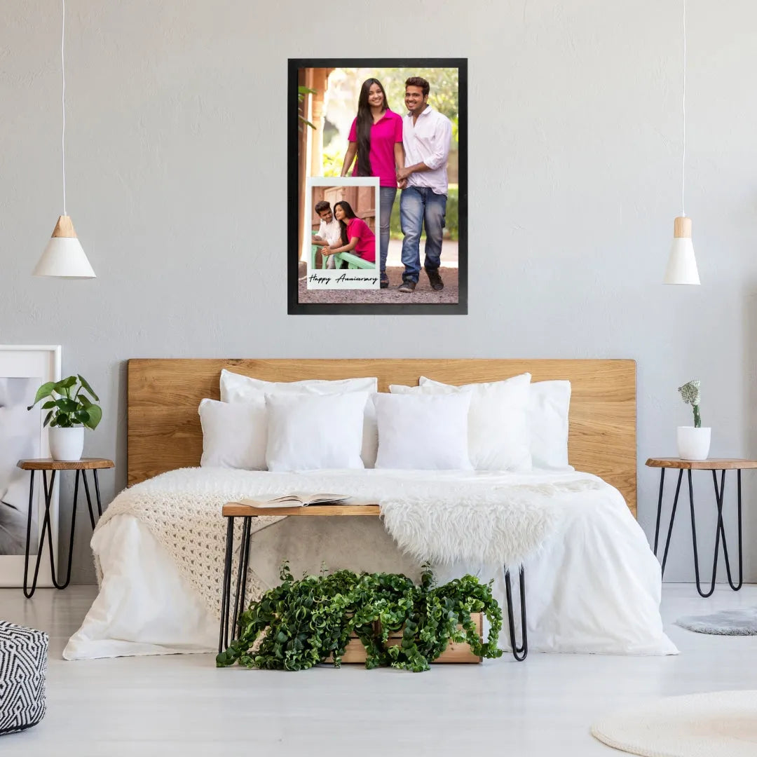 Custom Photo Frames Best For Couples & Anniversary - Size A4( 8x12inches)