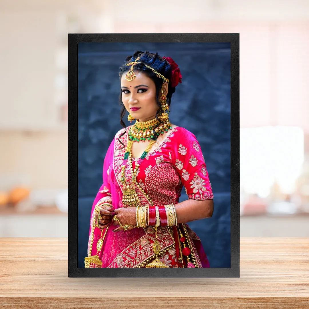 Personalized Single Photo Frame (8x12) for Sister, Girlfriend, or Wife | Custom Gift