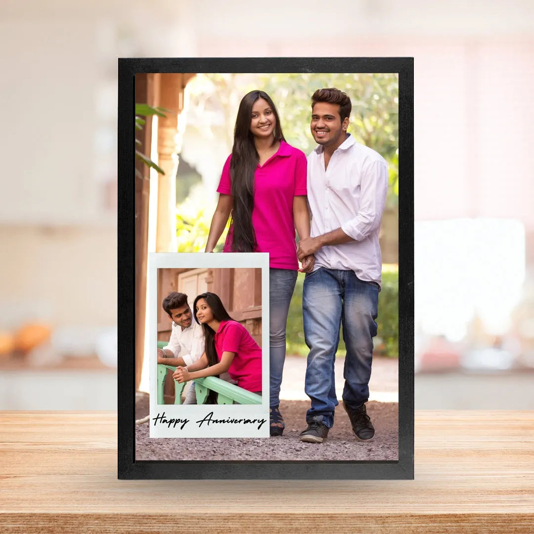 Custom Photo Frames Best For Couples & Anniversary - Size A4( 8x12inches)