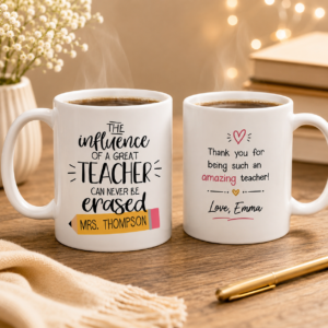Custom Teacher’s Day Mug | Personalized Teacher Gratitude Gift | Moment Makers